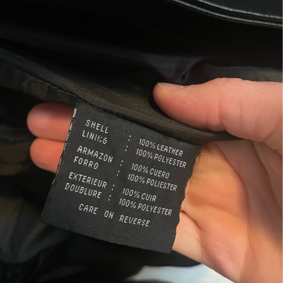 100% leather blazer, 90s Y2K - Picture 4 of 4